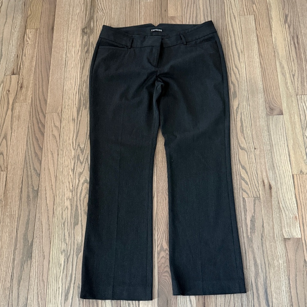 Express Charcoal Gray Dress Pants